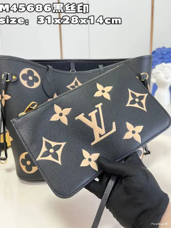 First bag ru VUITTON LOUIS NEVERFULL MM 0702